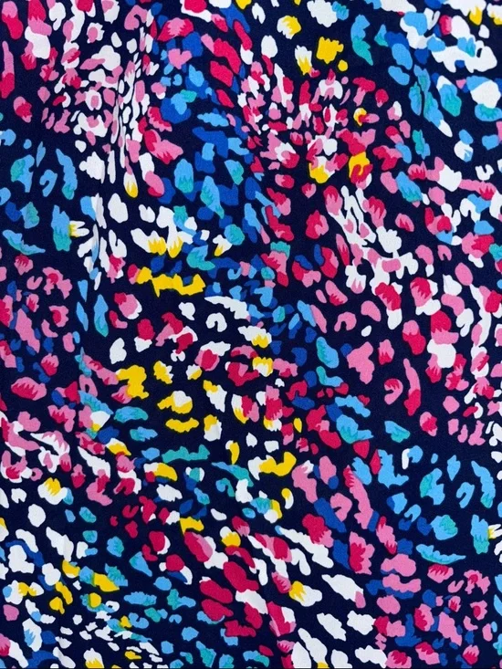 Umgee Multicolor Puff Sleeve Blouse - Women’s Size Medium Brand New Chic Classic - Picture 7 of 10